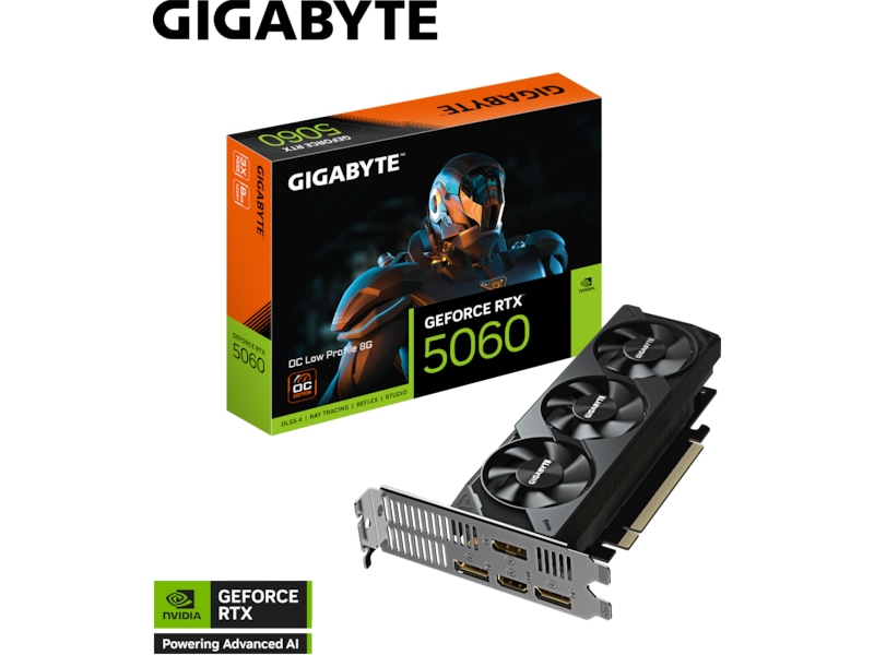 Gigabyte GeForce RTX 5060 OC Low Profile Skjermkort