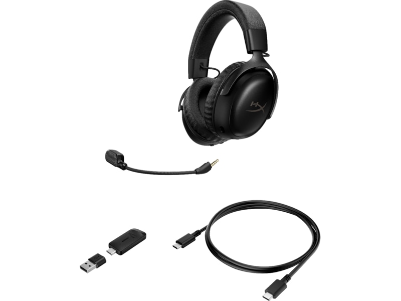 HyperX Cloud III S Trådløst Gaming Headset (sort) Gaming headset