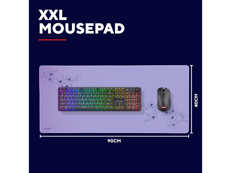 Trust GXT 759 XXL Gamingmusematte (blossum) Gamingmusematte