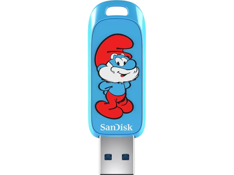SanDisk Smurfs USB Minnepenn 64GB Minnepenn / USB