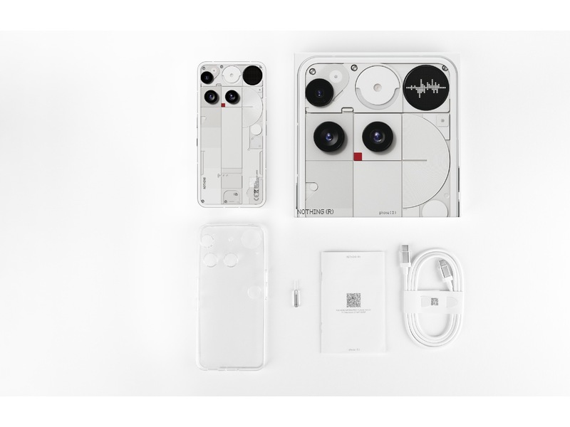 Nothing Phone (3) 256GB (sort) Mobiltelefoner