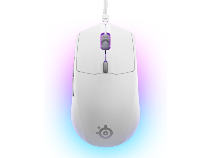 SteelSeries Rival 3 Gen 2 gamingmus (hvit) Gaming Mus