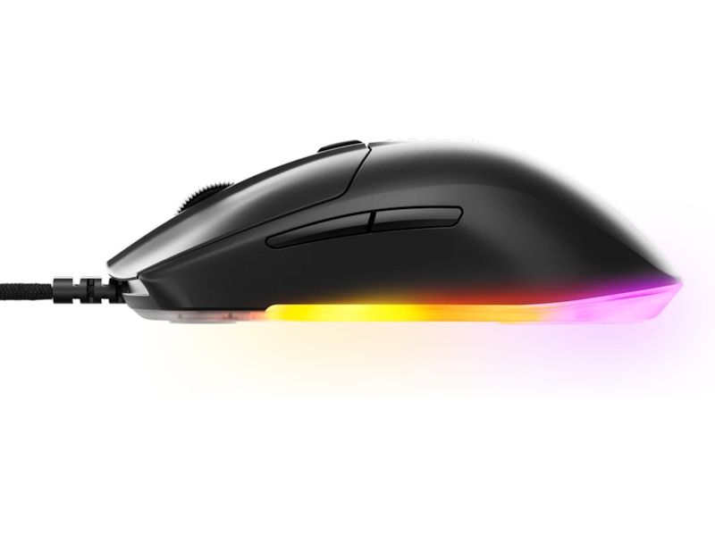 SteelSeries Rival 3 Gen 2 gamingmus (sort) Gaming Mus