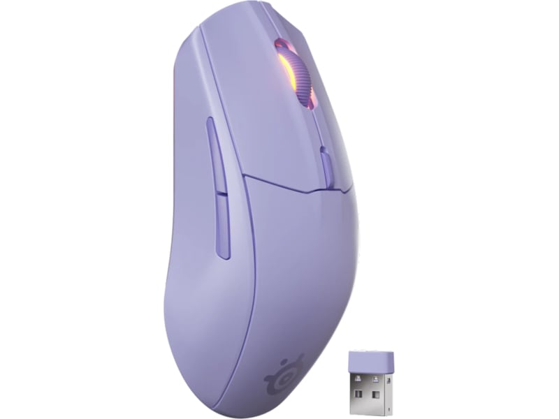 SteelSeries Rival 3 Gen 2 trådløs gamingmus (lavender) Gaming Mus