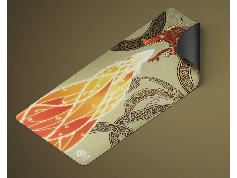 SteelSeries Qck XXL CS2 Dragon Lore Musematte Gamingmusematte