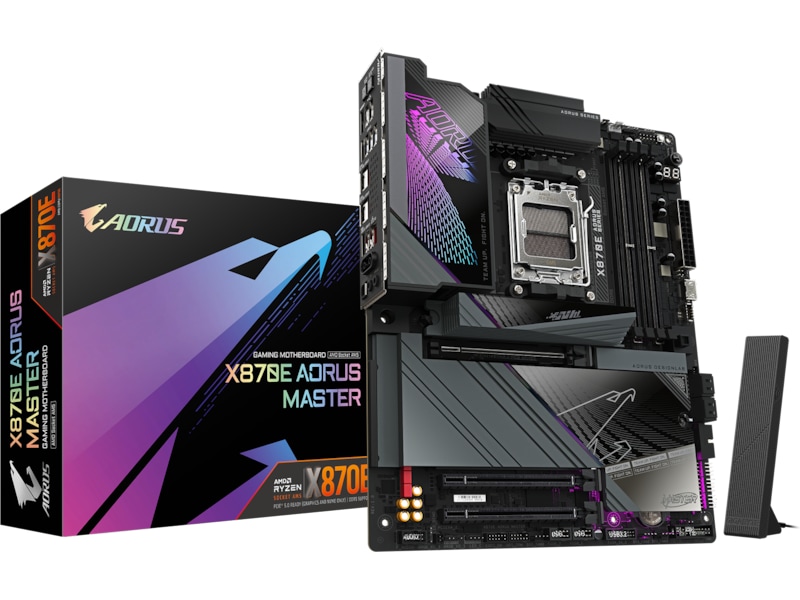 Gigabyte X870E AORUS MASTER Hovedkort AMD Socket