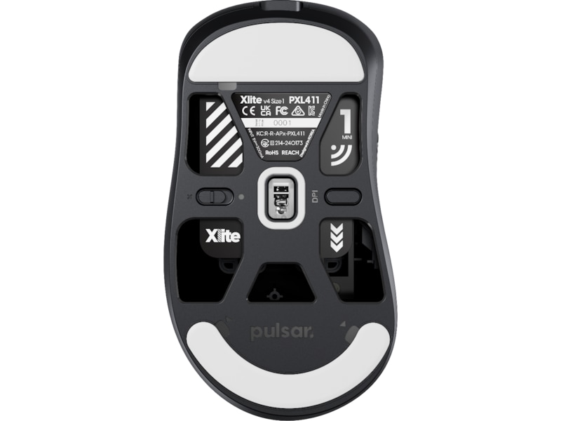 Pulsar Xlite V4 Mini Trådløs gamingmus (sort) Gamingmus