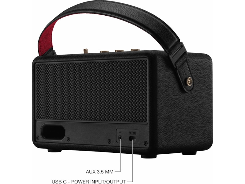 Marshall Kilburn III Trådløs bluetooth høyttaler (sort/messing) Trådløs / Bluetooth-høyttaler