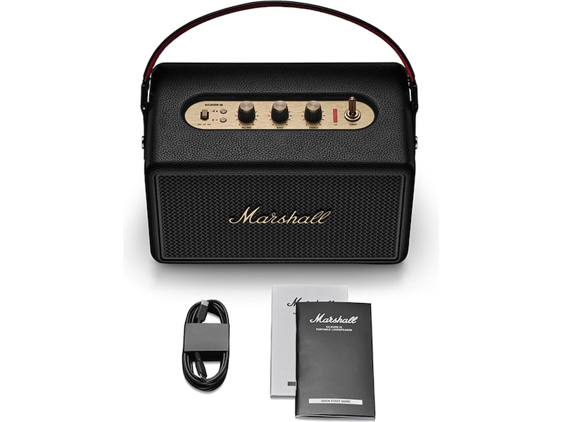 Marshall Kilburn III Trådløs bluetooth høyttaler (sort/messing) Trådløs / Bluetooth-høyttaler