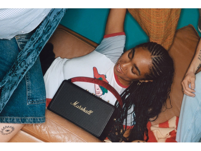 Marshall Kilburn III Trådløs bluetooth høyttaler (sort/messing) Trådløs / Bluetooth-høyttaler