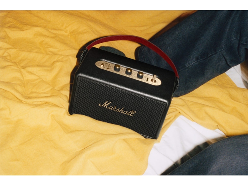 Marshall Kilburn III Trådløs bluetooth høyttaler (sort/messing) Trådløs / Bluetooth-høyttaler