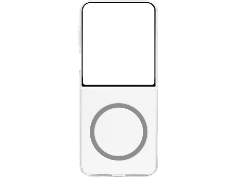 Samsung Galaxy Z Flip7 Clear Magnet Case (gjennomsiktig) Deksel til mobiltelefon