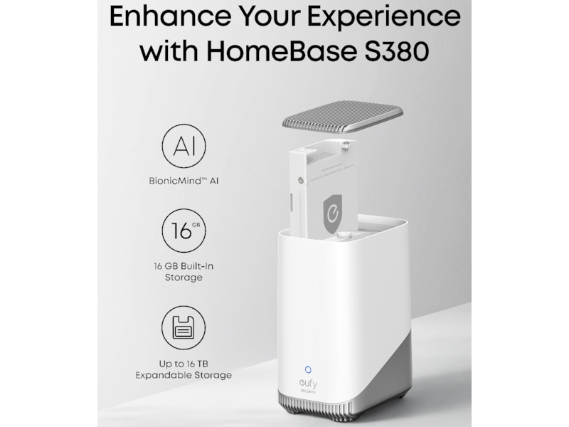 Eufy EufyCam 4x E40 overvåkningskamera (HomeBase S380) Overvåkningskameraer