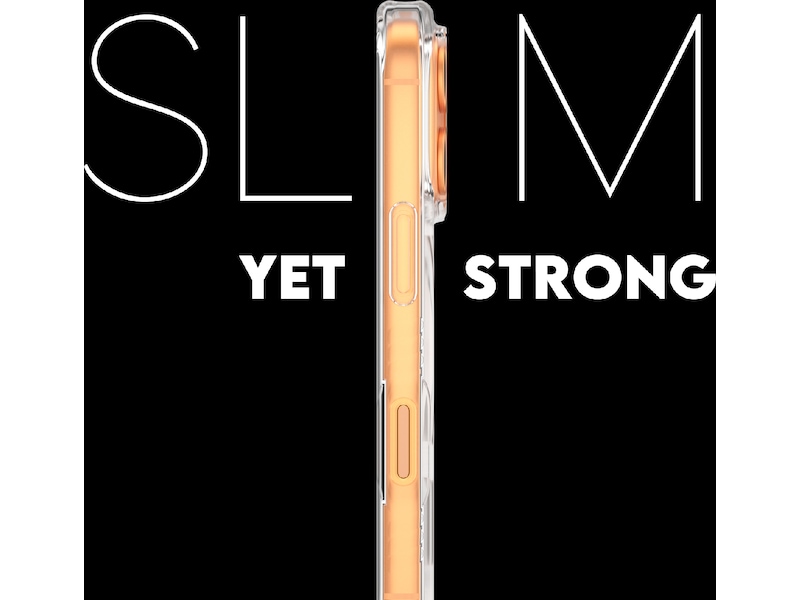 PanzerGlass CARE iPhone 17 Pro Max Samba Hardcase deksel (gjennomsiktig/hvit) Deksel til mobiltelefon