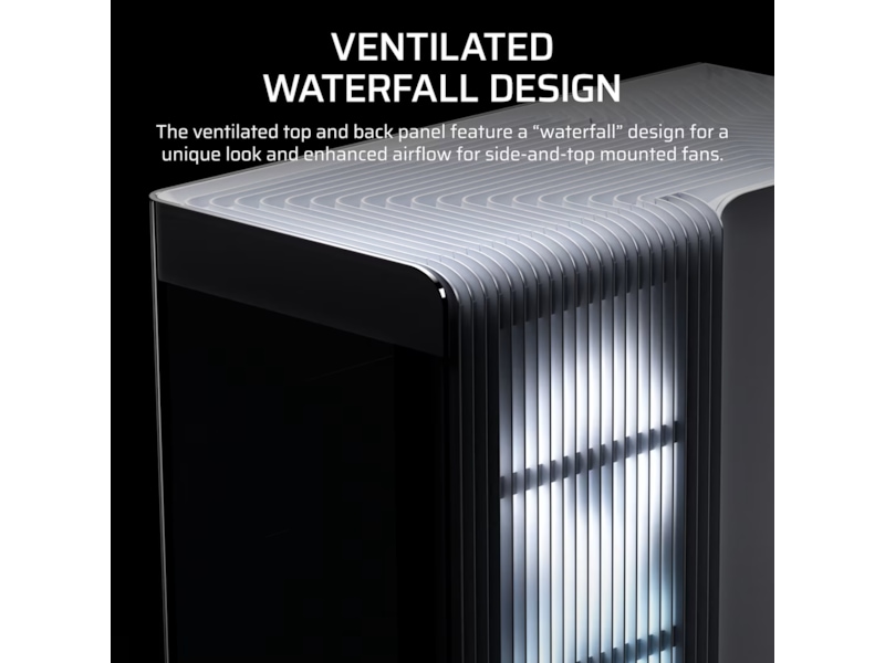 Corsair FRAME 4500X RS-R ARGB Mid Tower (hvit) Midi tower