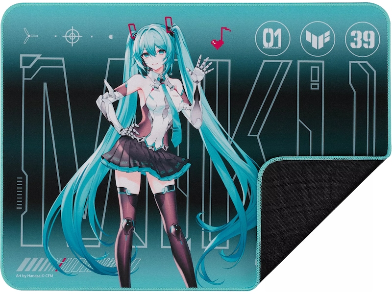 Asus TUF Gaming P1 Hatsune Miku Musematte Gamingmusematte