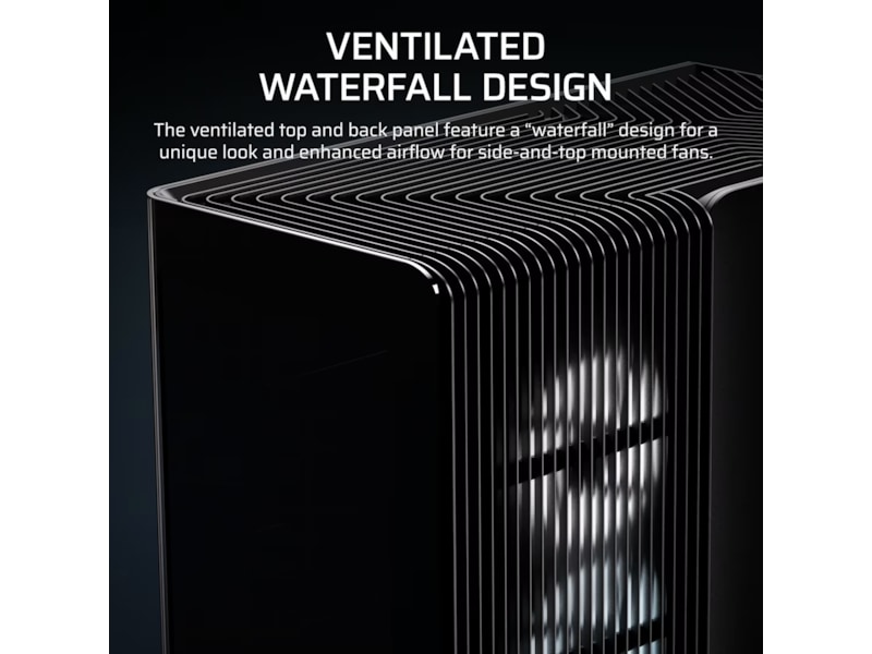 Corsair FRAME 4500X LX-R RGB Mid Tower (sort) Midi tower