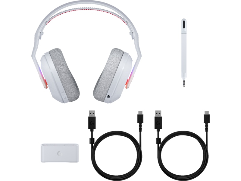 Logitech G Astro A20X Lightspeed Trådløst Gamingheadset (hvit) Gaming headset