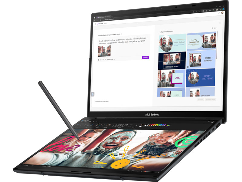 ASUS Zenbook Duo 14" 3K OLED Touch PC - Bærbar / laptop