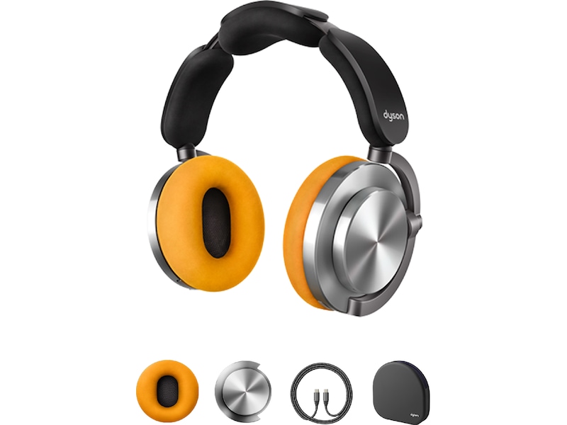 Dyson onTrac CNC Trådløse hodetelefoner, Over-Ear (aluminium) -B-Grade Demo headset