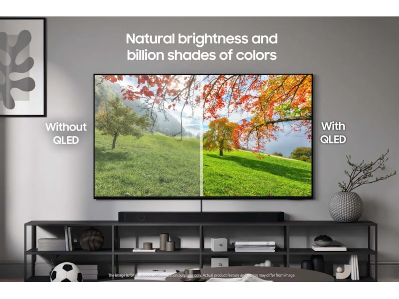 Samsung 55" Q6F QLED 4K Smart TV (2025) 50 - 59 tommer TV