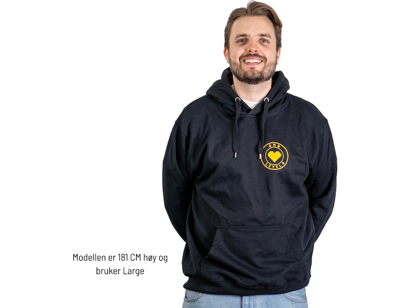 Gamere Mot Barnekreft Hettegenser L Merchandise