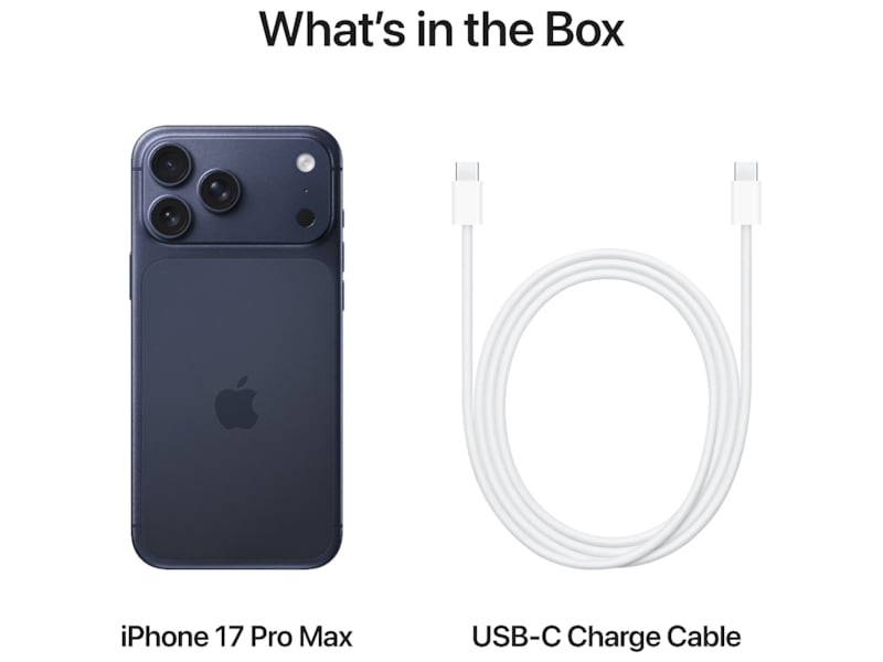 iPhone 17 Pro Max 2TB (dypblå) Mobiltelefoner