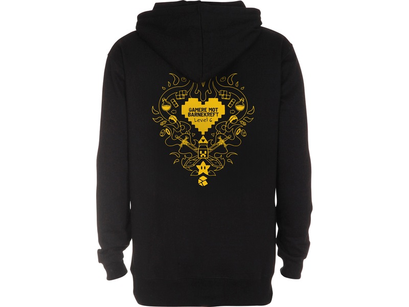 Gamere Mot Barnekreft Hettegenser XL Merchandise