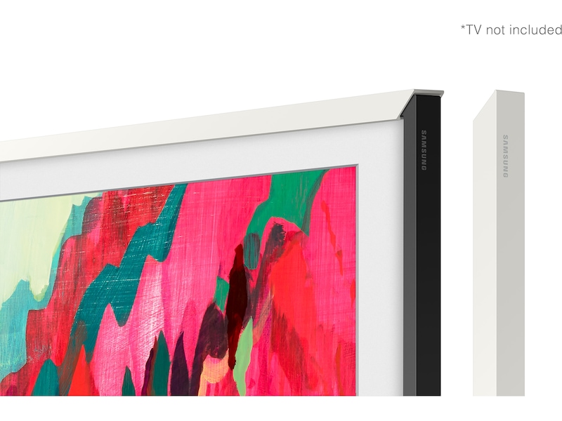 Samsung 65" ramme til The Frame og The Frame Pro (2021-2025, Hvit) TV-ramme & tilbehør