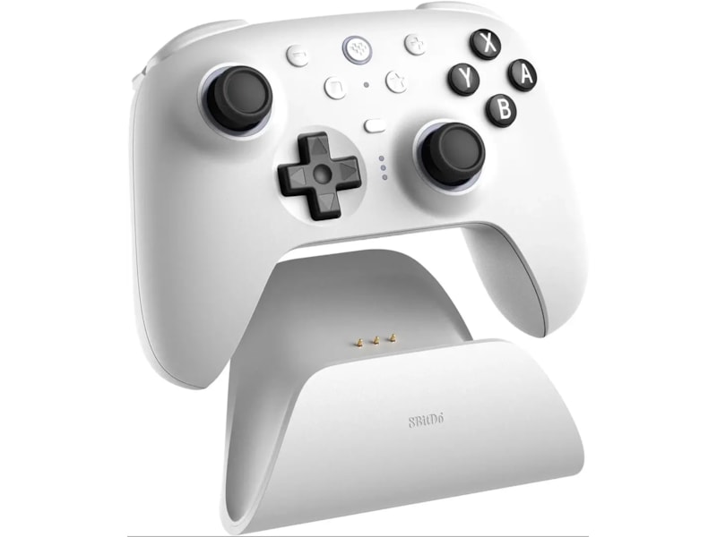 8BitDo Ultimate 2 Trådløs Bluetooth Kontroller (hvit) Gamepad