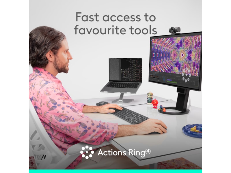 Logitech MX Master 4 for Business Trådløs Ergonomisk Mus (grafittgrå) Mus