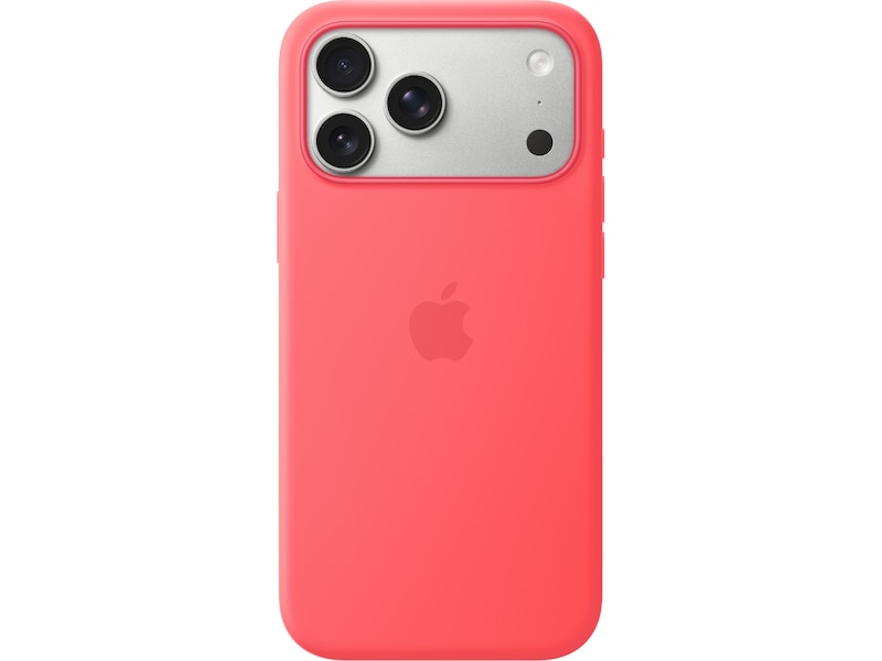 iPhone 17 Pro Max Silicone Case with MagSafe – Bright Guava Deksel til mobiltelefon