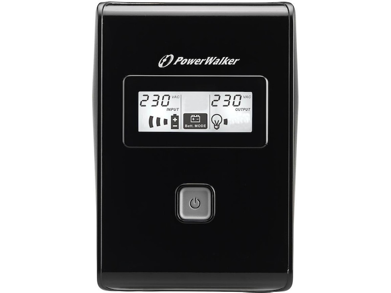 BlueWalker PW UPS VI 650 LCD Schuko UPS og UPS batteri