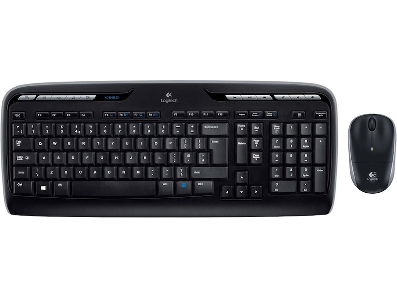 Logitech MK330 Combo Trådløs Mus & tastatur -kombipakker