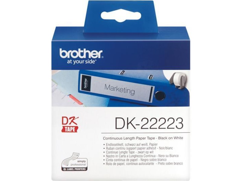 Brother DK22223 Labelroll Label-produkter