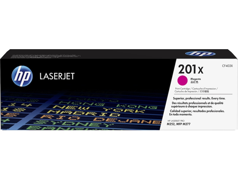 HP Toner 201X Magenta Lasertoner