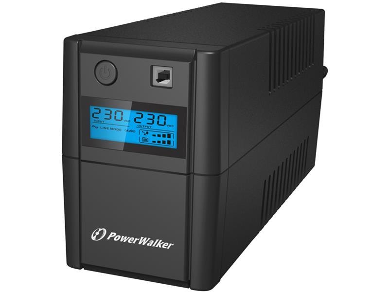 BlueWalker PW UPS VI 650 SHL UPS og UPS batteri