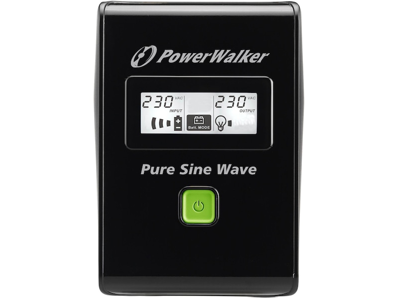 BlueWalker PW UPS VI 800 SW Schuko UPS og UPS batteri