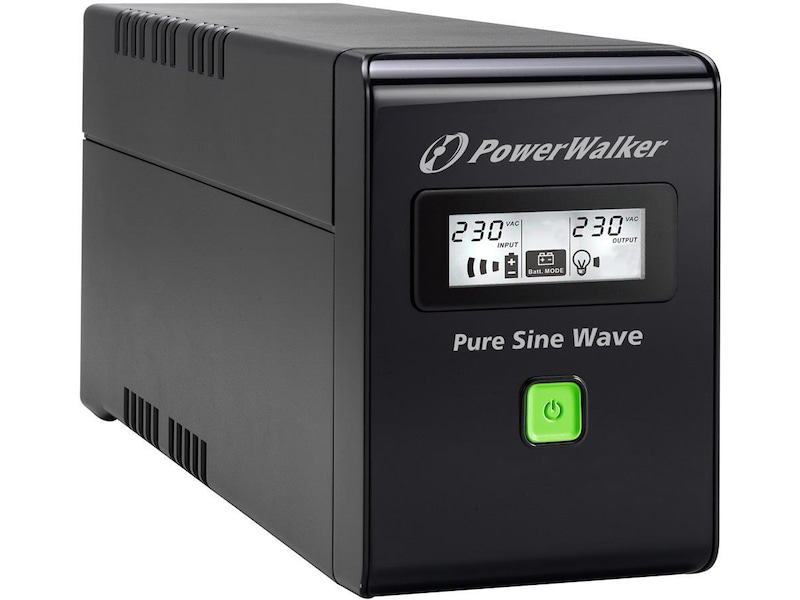 BlueWalker PW UPS VI 800 SW Schuko UPS og UPS batteri