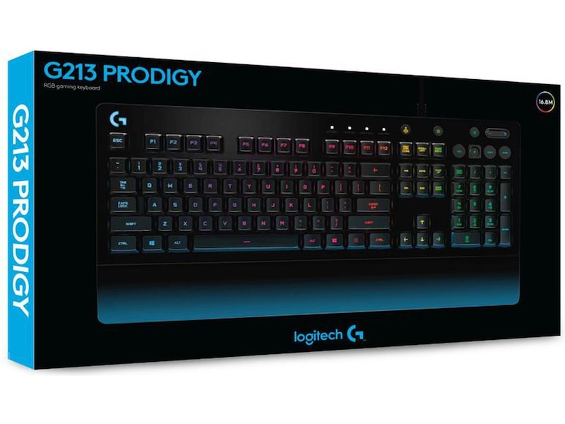 Logitech G213 Prodigy Gamingtastatur (sort) Gamingtastatur