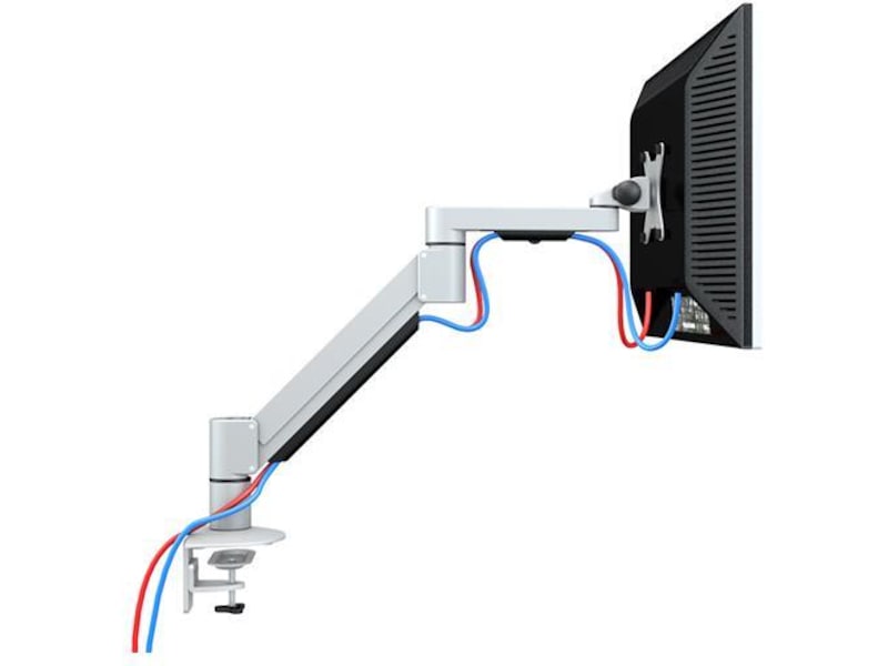 KENSON Monitorarm med gasslift (sølv) Bord og veggfeste