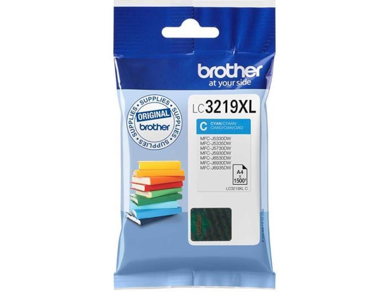 Brother Blekk LC3219XLC Cyan Blekkpatroner