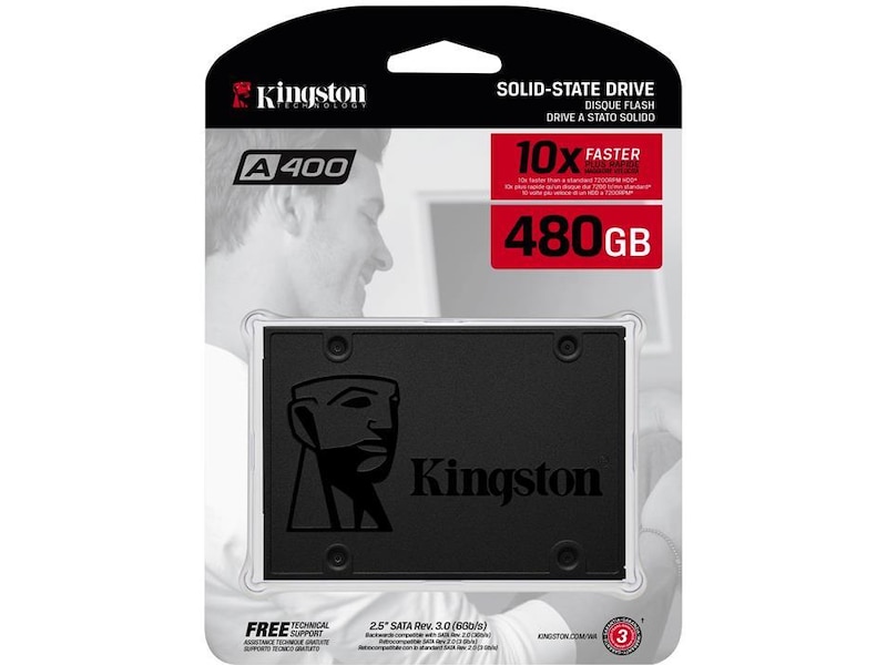 Kingston A400 2.5" SSD 480GB SSD 2.5