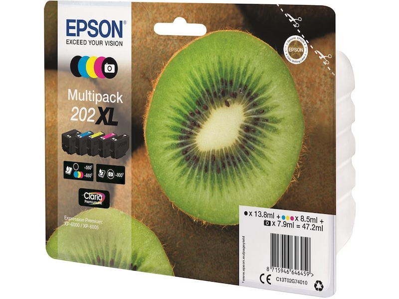 Epson 202XL Multipack (5clr) Blekkpatroner