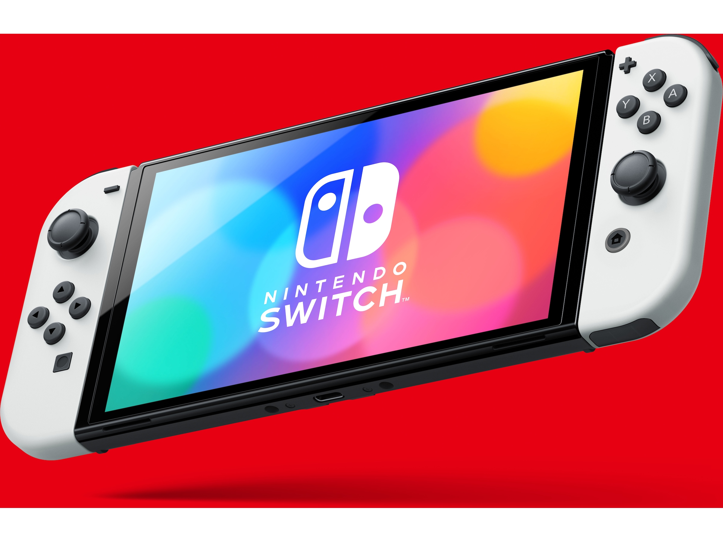 Nintendo Switch OLED 2021 64GB (hvit) Konsoll