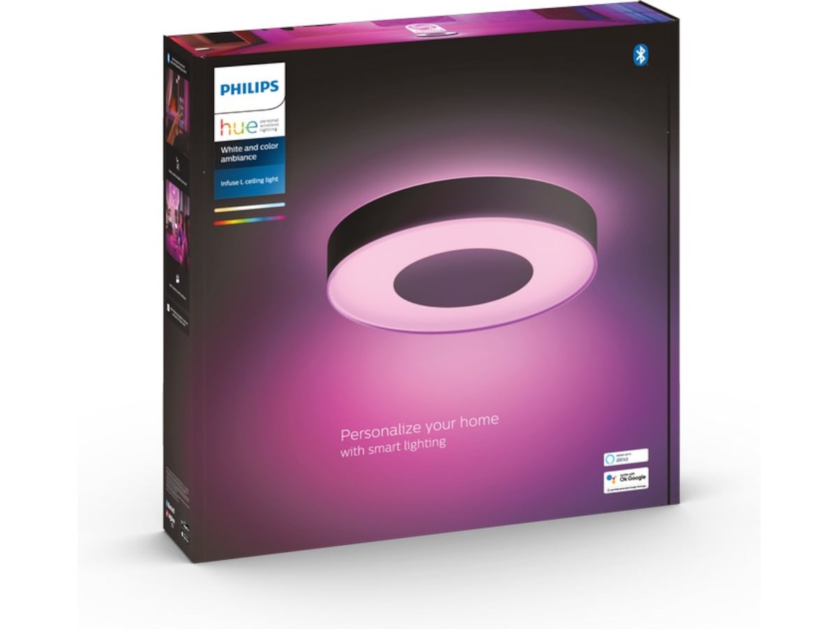 Philips Hue Infuse L Taklampe (sort) Taklampe