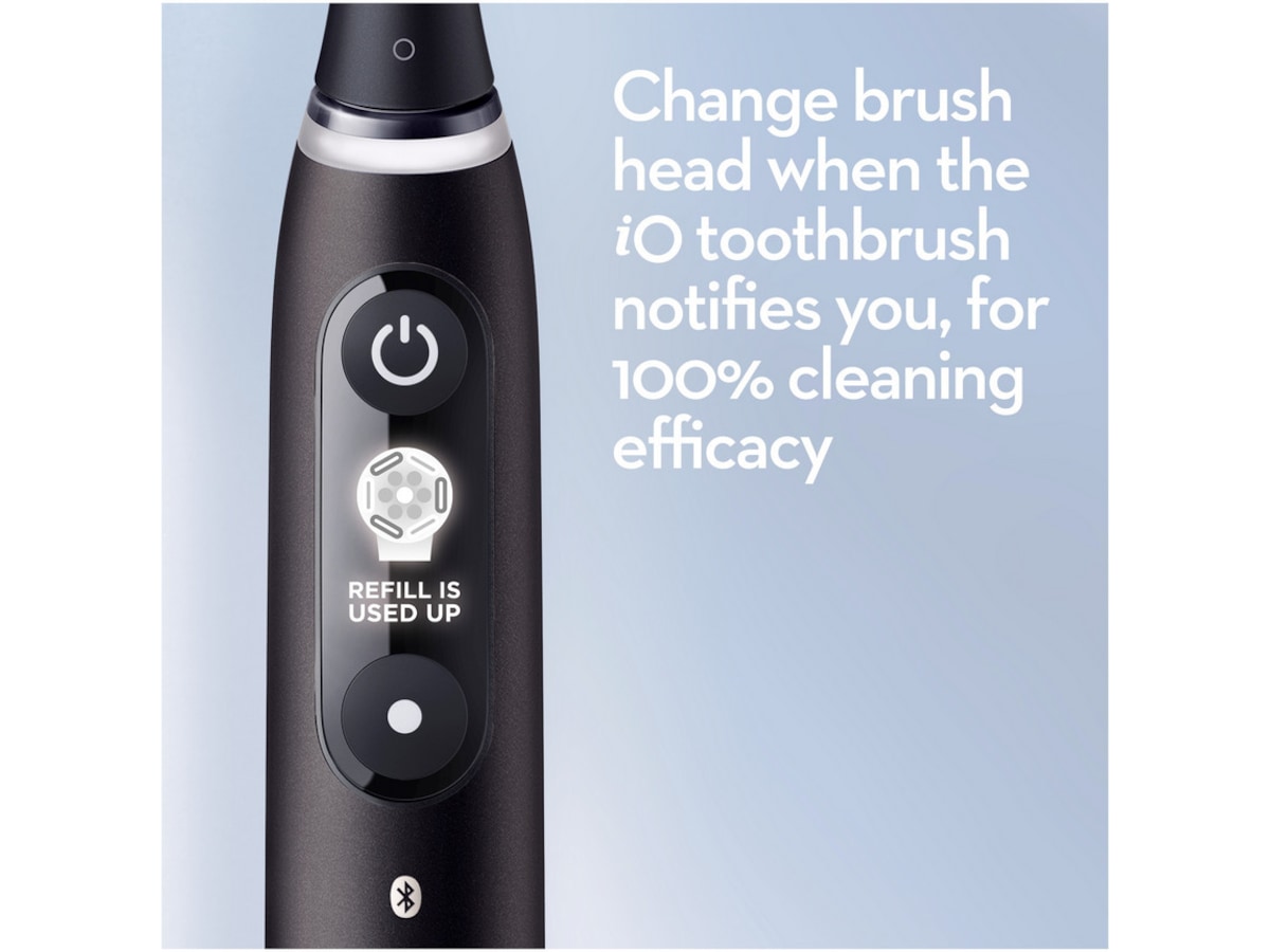 Oral-B iO6 Elektrisk Tannbørste (sort lava & pink sand) Elektriske tannbørster