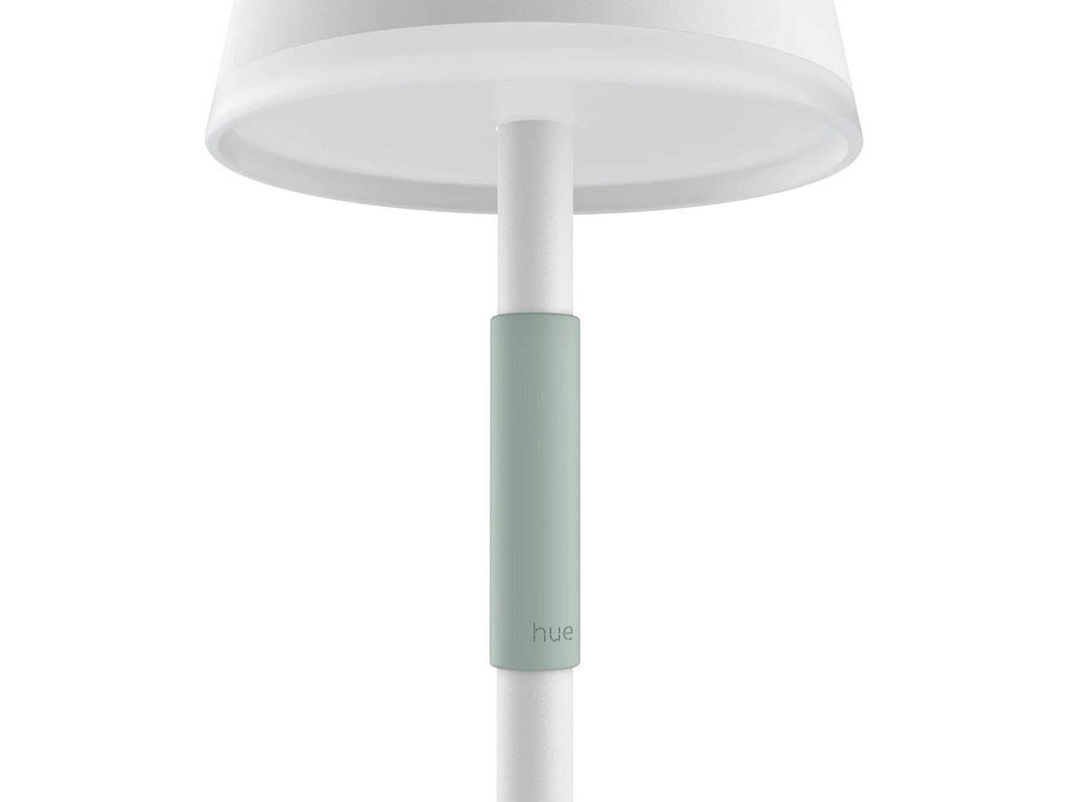 Philips Hue Go bærbar bordlampe (hvit) Gulvlampe