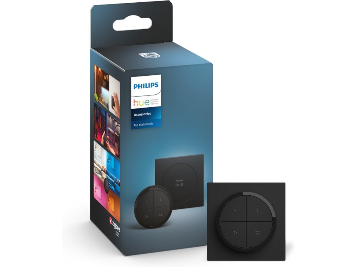 Philips Hue  Tap dial switch (sort) Lysbrytere, dimmere & lysstyring