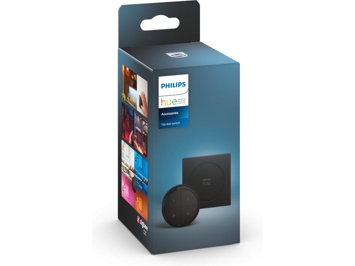 Philips Hue  Tap dial switch (sort) Lysbrytere, dimmere & lysstyring